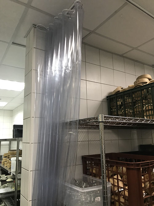 台北廚房塑膠布門簾安裝